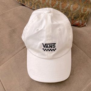 Vans White Minimalist Hat